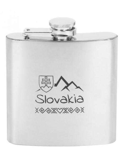 Ploskačka Slovakia 177 ml, nerez